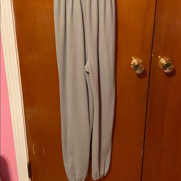 Gray knot jumpsuit - Picture 5 of 6